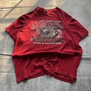 Vintage Alabama Crimson Tide 2011 Champions Shirt L Roll Tide NCAA Football
